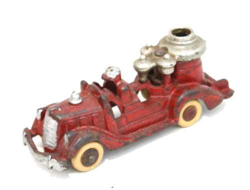 Antique cast iron fire - cast, engine