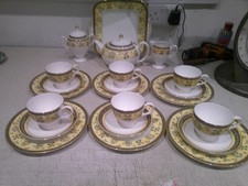 Wedgwood India 22 Piece Tea Set With Large Teapo Mint New Other first Quality