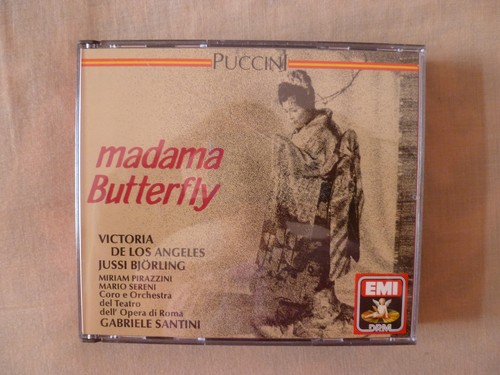 Puccini madama butterfly - butterfly, cd