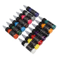 210ml Tattoo Ink 14 Colors Tattoo Pigment Set For Tattooist Skin Body Art UK