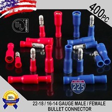 400 Pack 22-18 16-14 AWG Male
