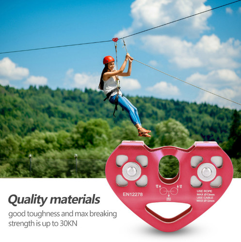 30kn dual pulley - pulley, line