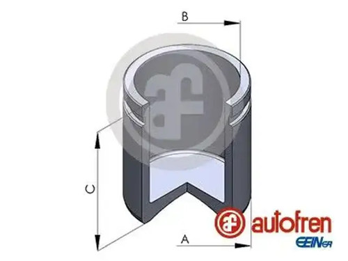 Brake caliper piston - , front