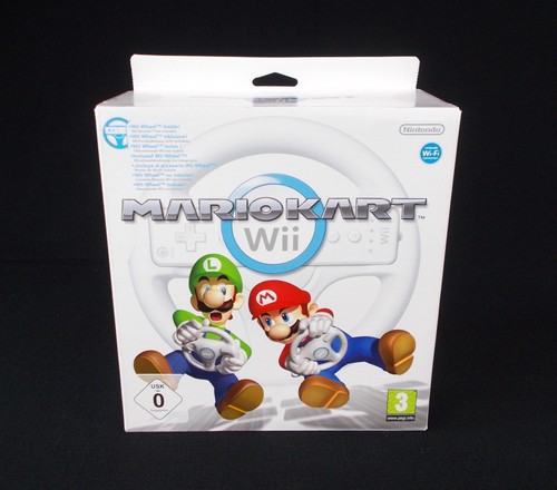 Wii mario kart - wii, wheel