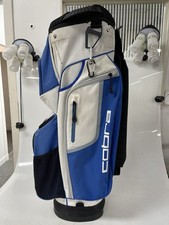 Cobra Cart Bag 14-Way Divider Blue/White
