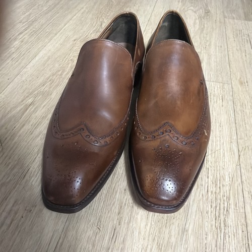 Barker black brown suede - 9, us