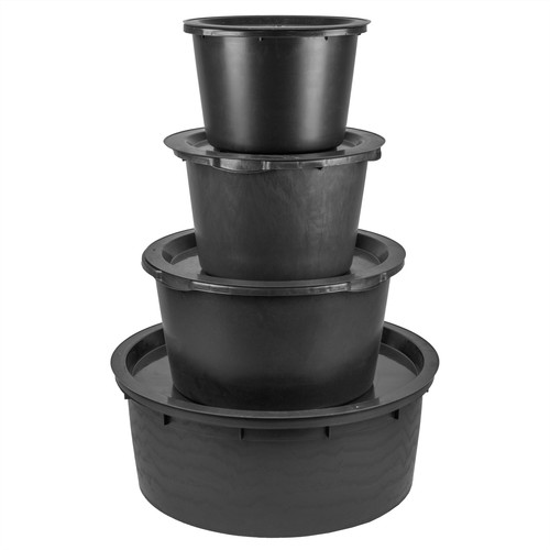 Pond sump with lid round - sump,