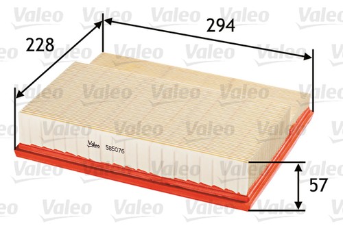 Valeo 585076 air - air, filter