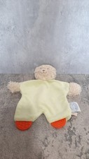 Noukie's Bear Green Cream Baby Comforter Soother Blankie Blanket