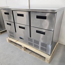 Bench fridge 6drawer counter - bench,