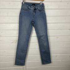 NYDJ Jeans Womens Size UK 4 Blue Skinny Mid Rise Mid Wash Slim Denim Casual