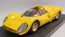 Bang 1/43 Scale Metal Model - 7142 FERRARI 330 P4S 'CLIENTI' YELLOW
