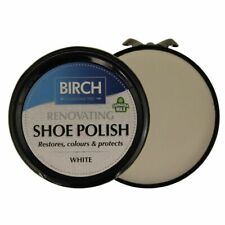 Birch White Renovating Traditional Shoe Boot Care Polish Smooth Leather Shine 