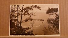 Postcard unposted Somerset, Weston Super Mare, Old pier from the woods