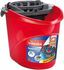 Vileda Supermocio Bucket & Wringer Mop Bucket & Wringer Cleaning Floor Handle