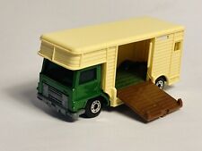 Matchbox Superfast #40 Horse Box Green / Cream - Mint Original Vintage (refD)