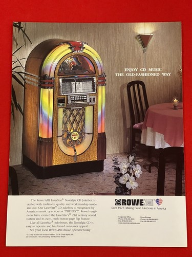 Rowe ami jukebox flyer - jukebox,