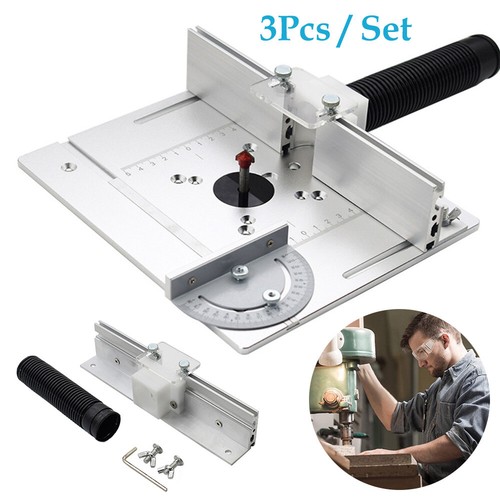 Aluminium router table insert - aluminium,