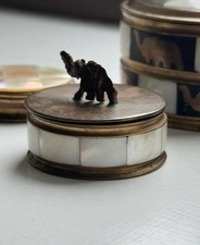Mother Of Pearl Pill Box With