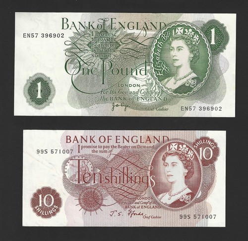 Pound 10 shillings - 1,