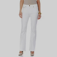 Diane Gilman SuperStretch Modern Boot-Cut Jean White UK 20S LN059 FF 07