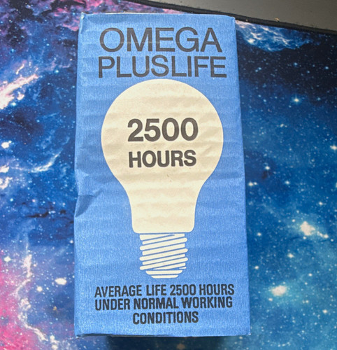 Omega pluslife 240v 100w b22 - 240v,