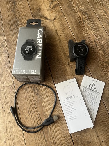 Boxed garmin approach s12 - garmin,