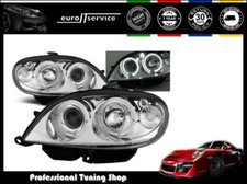HEADLIGHTS LPCI02 For Citroen SAXO 1999-2003 ANGEL EYES CHROME RHT