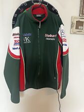 Vintage Stobart Honda Racing Multilogo Fleece Jacket Size S