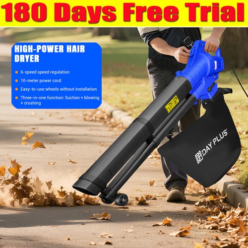 Electric leaf blower vacuum - blower,