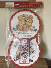 Vintage Forever Friends Christmas Card Holder