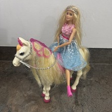 Mattel Barbie Princess Adventure Prance Shimmer Horse Dancing Lights & Sound