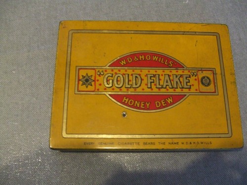 Vintage cigarette tin - -, w.d.