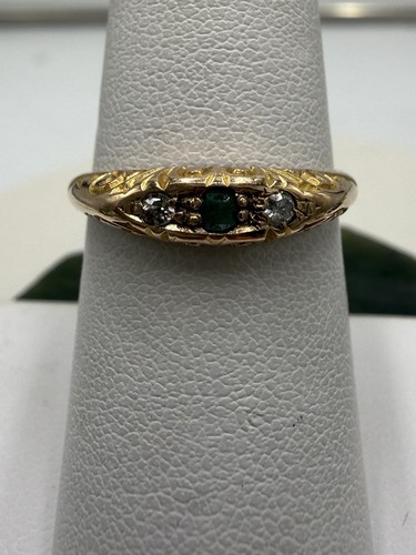 Antique diamond emerald - diamond,