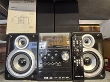Hitachi AXM898U DAB/FM/CD/MP3 Micro System - with docking for iPod