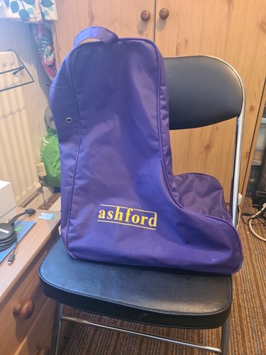 Wellington boots bag purple - boots, in