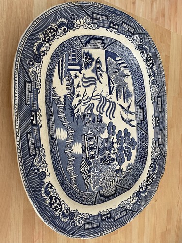 Large meat plate made - large,