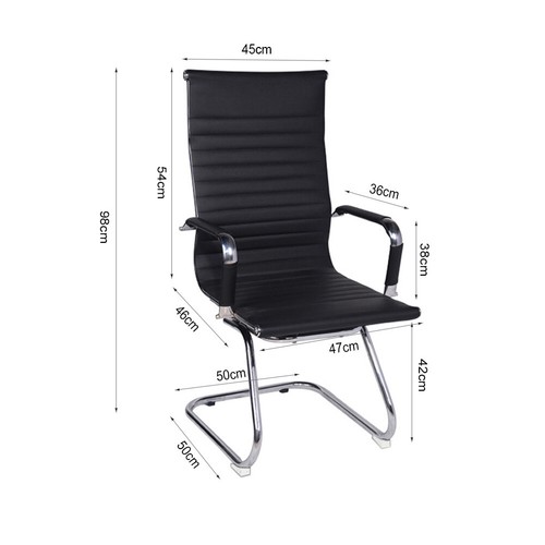 Faux leather executive - 1/2,