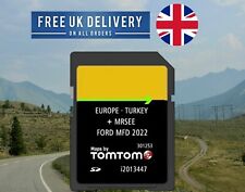 FORD MFD SD CARD NAVIGATION GPS MAP 2022 SAT NAV MAP UK + EUROPE KUGA FOCUS