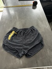 adidas Road Runner shiny nylon sprinter shorts vintage 32” Medium Grey Rare