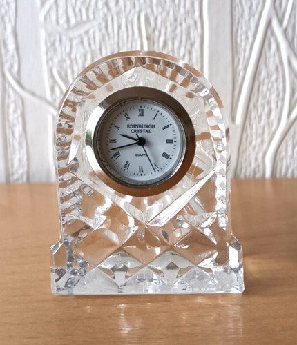 Edinburgh crystal mini mantle - crystal,