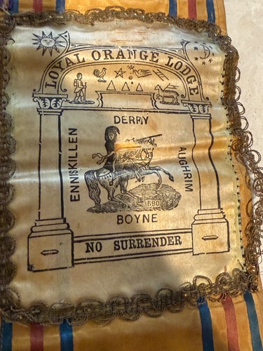 Vtg loyal orange lodge - vtg,