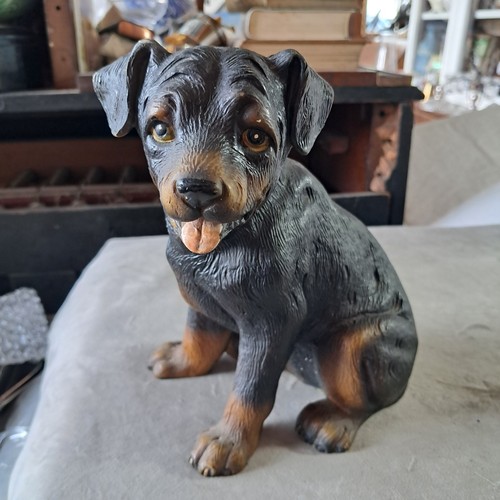 Vintage rottweiler puppy dog - vintage,