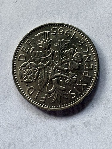 Rare six pence - 6p, 1963
