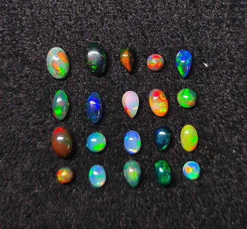 Ethiopian white black - ethiopian, opal