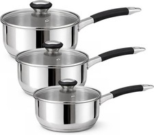 3-Piece Stainless Steel