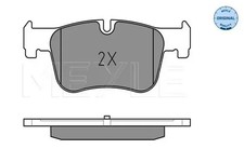 Brake pads Front Axle 025 255