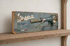 Vespa Sign Motorcycle Scooter