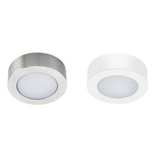 Bright Source LED Cabinet Lights, Colour Changing, Satin Nickel or White