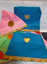 7 Vintage Crepe Paper Party Hats For Kids